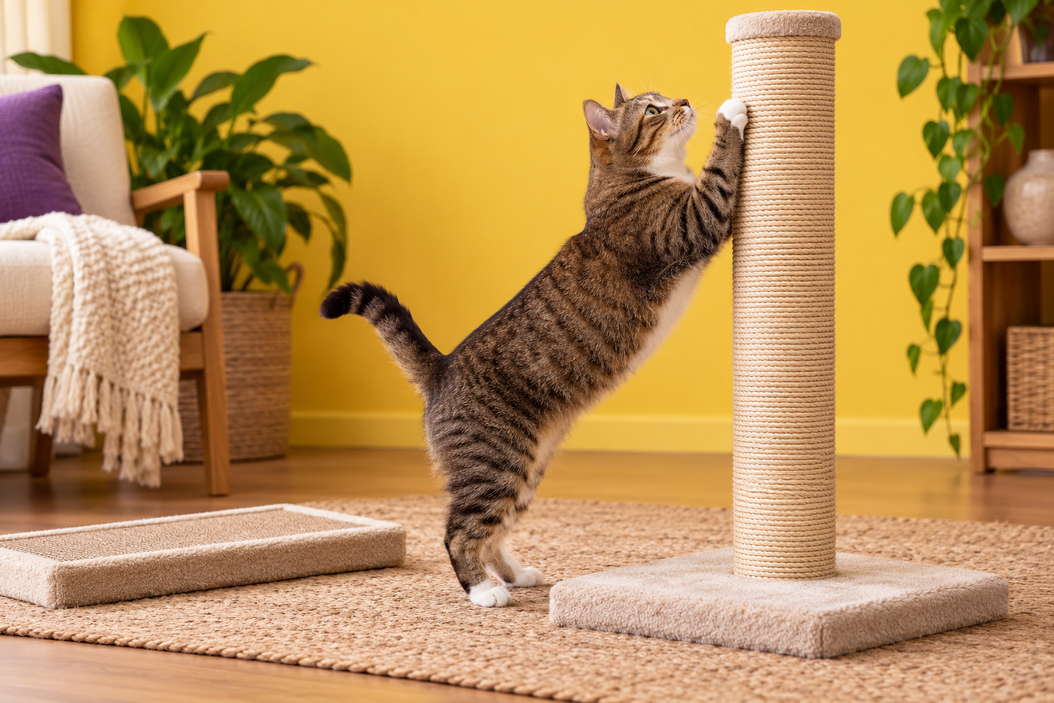 How to Choose a Cat Scratching Post or Scratcher