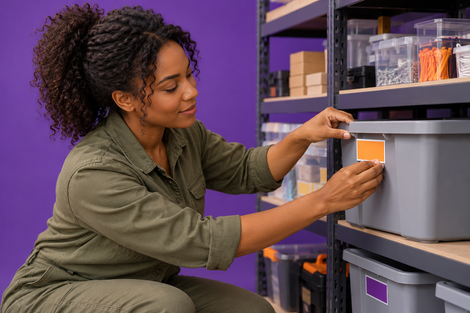 How to Choose Labels for Shelves, Bins, and Shared Supplies